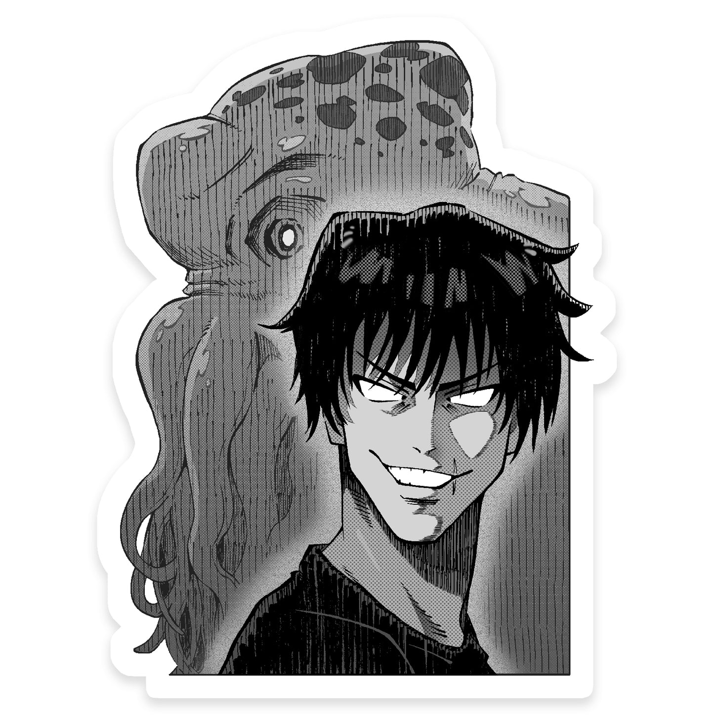 Toji x Dagon Sticker