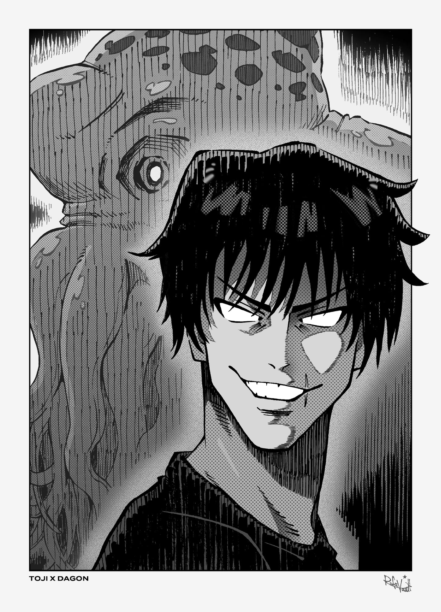 Toji x Dagon Print