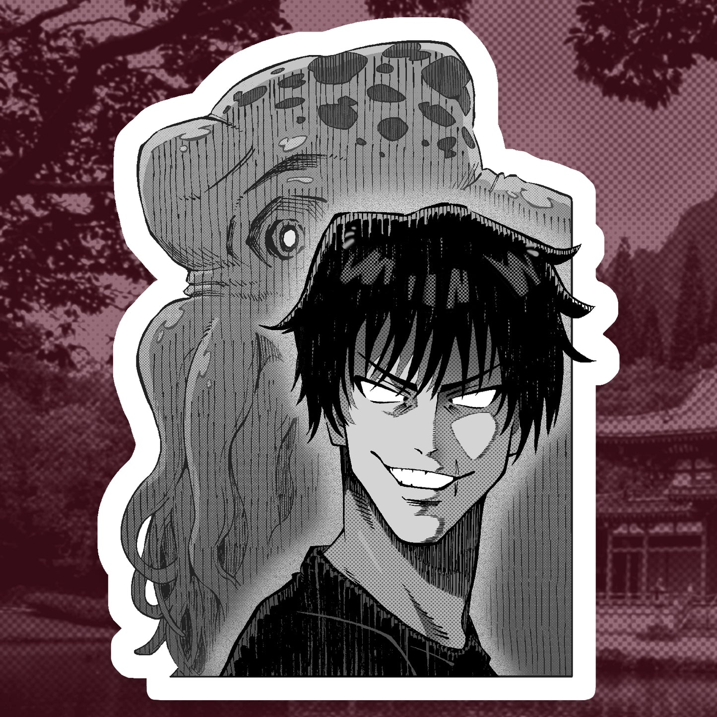 Toji x Dagon Sticker